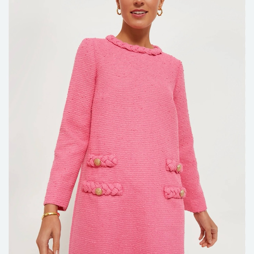 Tuckernuck Pink Long Sleeve Dress